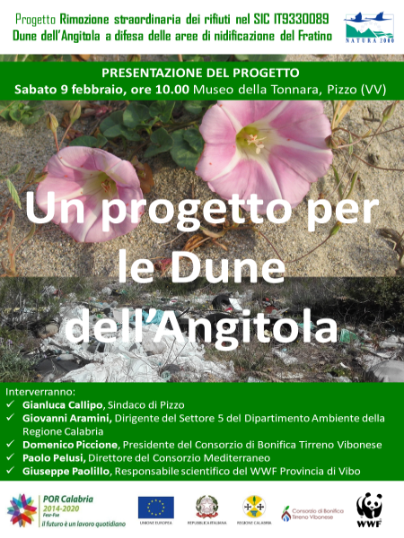 Locandina progetto Dune Angitola