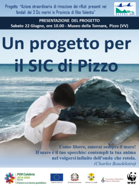 Locandina progetto Sic marini