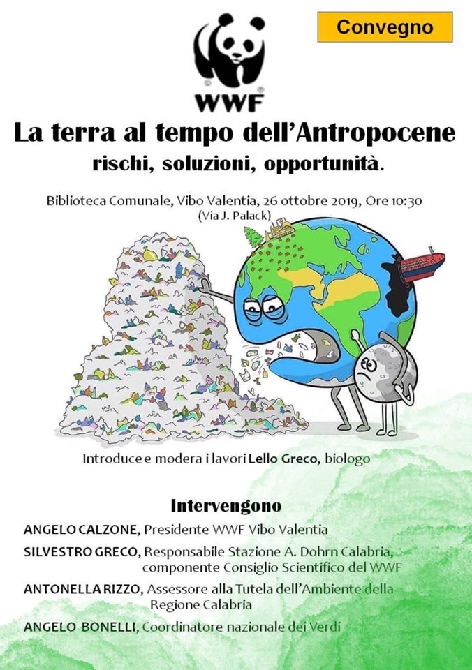 Convegno - La terra al tempo dell’Antropocene rischi, soluzioni, opportunità